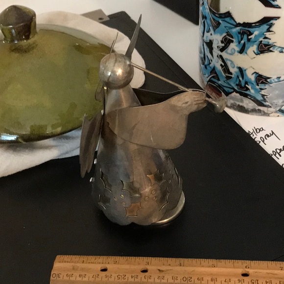 Holiday Musical “SILENT NIGHT” Spinning Mexican Angel “Holiday Spinning Angel - Picture 14 of 16